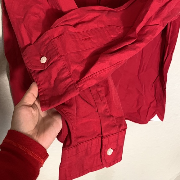 Classic Daniel C. Red Button Down - Picture 7 of 7